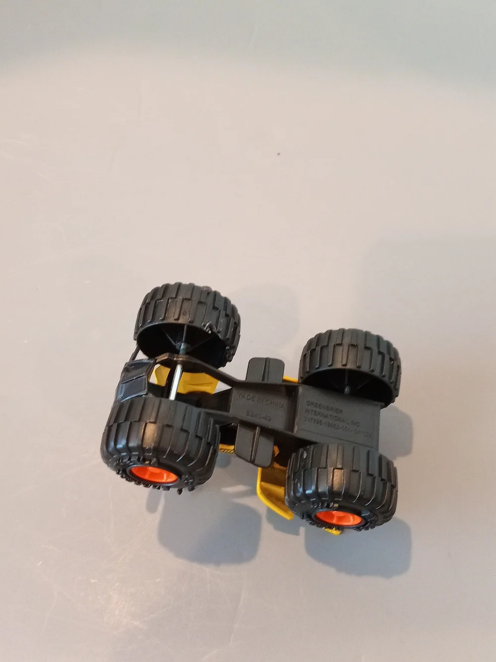 Yellow Turbo Wheel ATV Mega Rex Monster Truck Toys